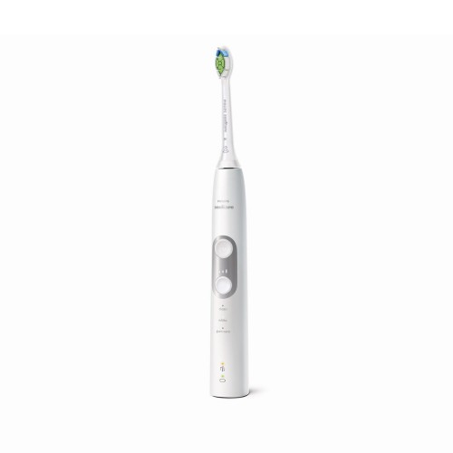 Philips Sonicare Звукочестотна четка за зъби Protective Clean 6100, бяла HX6877/28