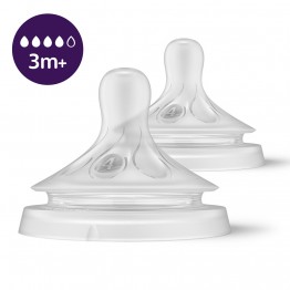 Philips AVENT Биберони Natural Response SCY964/02 Поток 4, 3м+