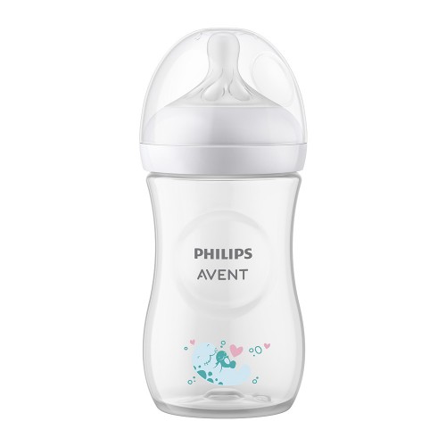 Philips AVENT SCD837/11 Подаръчен комплект за бебе Natural Response Октоподи с 2 шишета и 2 залъгалки