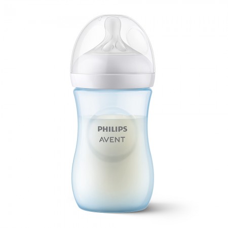 Philips AVENT Шише за хранене Natural Response 260 мл 1м+ синьо SCY903/21