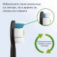 Philips Sonicare Стандартна глава W2 Optimal White BrushSync, черна (2бр./оп.) HX6062/13