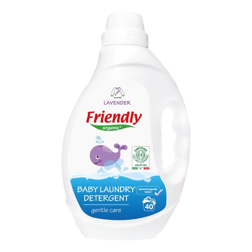 Friendly Organic Препарат за пране на бебешки дрехи - Лавандула, 2л, 40 пранета FR2274