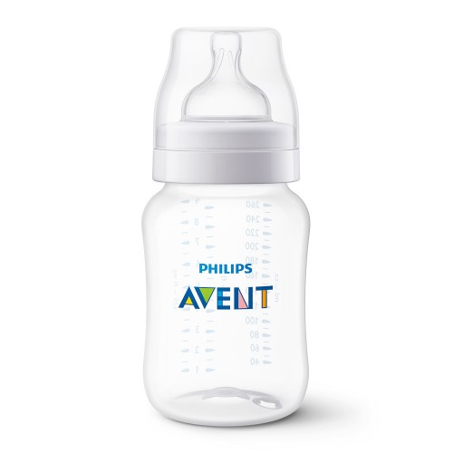 Philips AVENT Комплект 2 бр. шишета за хранене Anti-Colic 260 мл, 1м+ SCY103/02