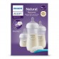 Philips AVENT SCD837/12 Комплект за новородено Natural Response с 3 шишета и четка за почистване