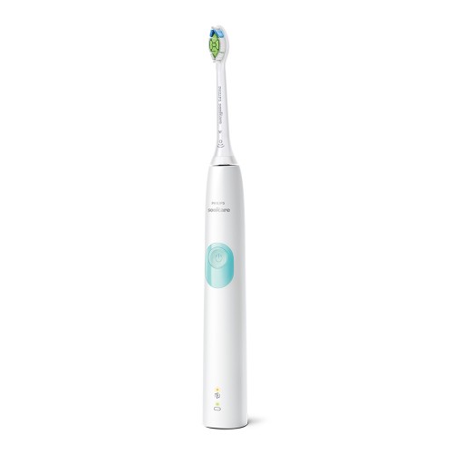 Philips Sonicare Звукочестотна четка за зъби Protective Clean 4300 HX6807/28 бяла с кутия за пътуване