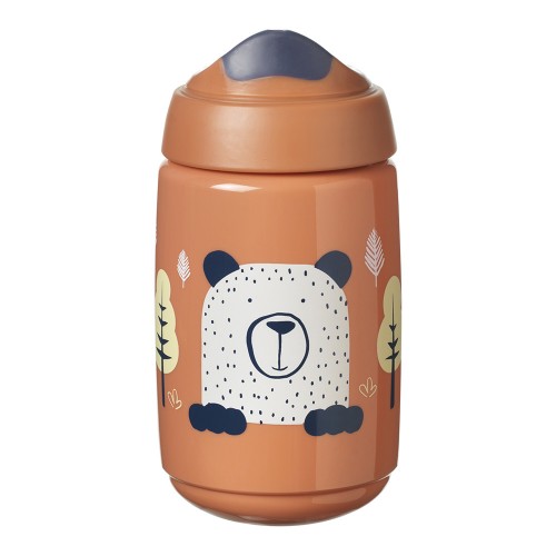 Tommee Tippee SuperStar Неразливаща се чаша с твърд накрайник 390 мл 12м+, BACSHIELD, оранжева, 447829