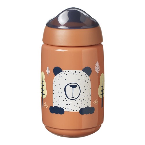 Tommee Tippee SuperStar Неразливаща се чаша с твърд накрайник 390 мл 12м+, BACSHIELD, оранжева, 447829