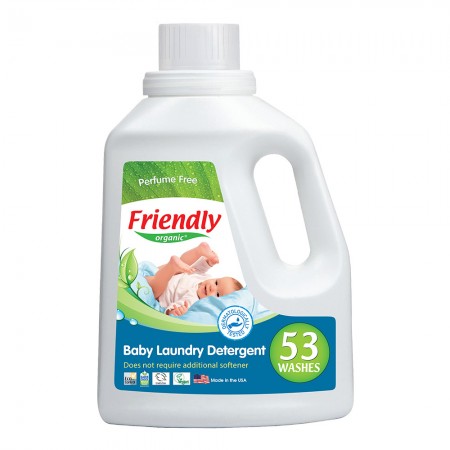 FRIENDLY ORGANIC Концентриран гел за пране с омекотител - без аромат, 1.57л FR0416