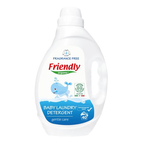 FRIENDLY ORGANIC Препарат за пране на бебешки дрехи - Без аромат, 2л, 40 пранета FR2298