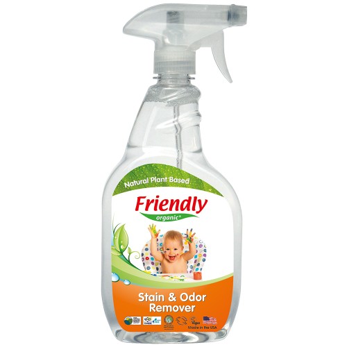 FRIENDLY ORGANIC Препарат за премахване на петна и неприятен мирис, 650мл FR0256