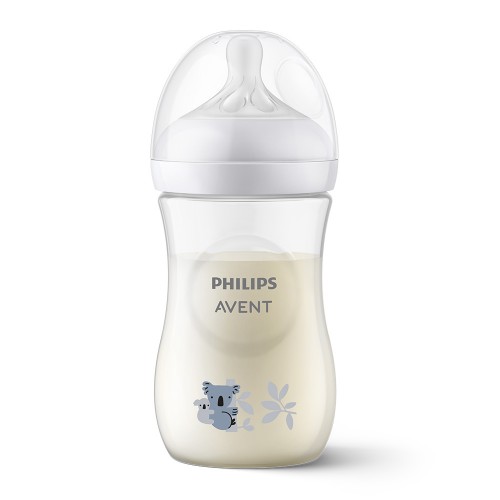 Philips AVENT Шише за хранене Natural Response 260 мл 1м+ декор Коала SCY903/67