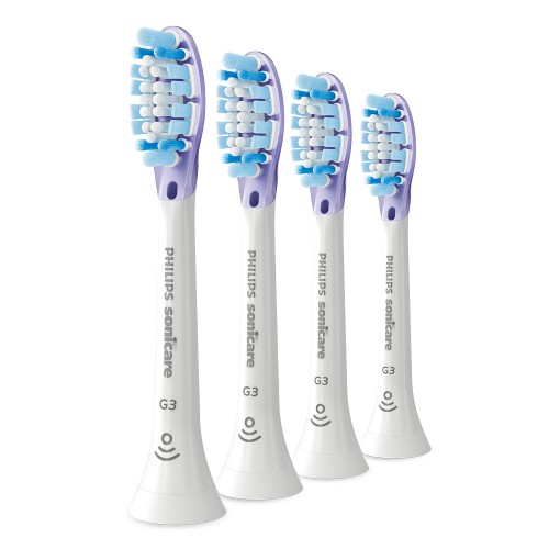 Philips Sonicare Стандартна глава Premium Gum Care G3 BrushSync, бяла (4бр./oп.) HX9054/17