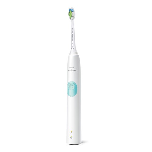 Philips Sonicare Звукочестотна четка за зъби ProtectiveClean 4300, бяла HX6807/24