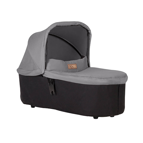 Mountain Buggy Кош за новородено PLUS за количка DUET V3.2, Silver (светло сив)