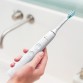 Орален душ Philips Sonicare Power Flosser 3000 Interdental и Звукочестотна четка за зъби Diamond Clean, серия 9000, бяла HX3866/41