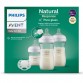 Philips AVENT SCD878/11 Комплект за бебе Natural Response с 3 стъклени шишета и залъгалка