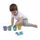 PLAYGRO +LEARN Активна играчка Кофички с жетони за броене и сортиране, 12-36м