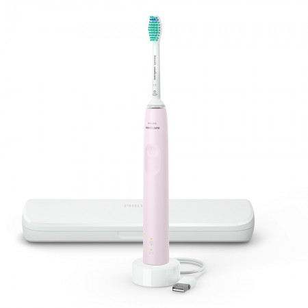 Philips Sonicare Звукочестотна четка за зъби series 3100, розова HX3673/11