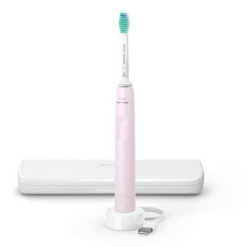 Philips Sonicare Звукочестотна четка за зъби series 3100, розова HX3673/11