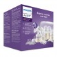 Philips AVENT SCD430/50 Комплект за кърмене с ръчна помпа за кърма, MW стерилизатор, 2 залъгалки, 4 шишета, 4 биберона и четка