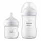 Philips AVENT SCD430/50 Комплект за кърмене с ръчна помпа за кърма, MW стерилизатор, 2 залъгалки, 4 шишета, 4 биберона и четка