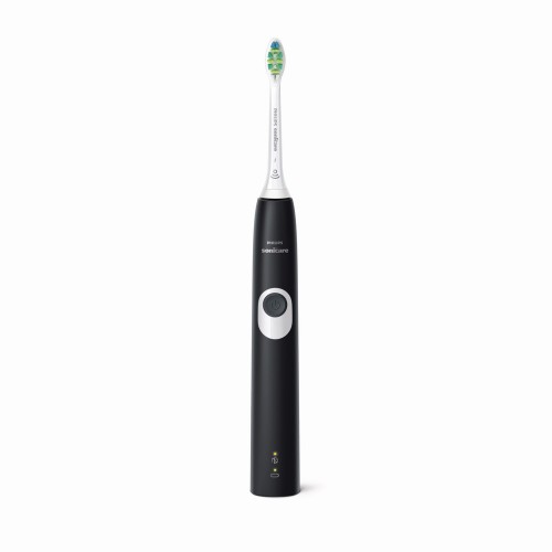 Philips Sonicare Звукочестотна четка за зъби ProtectiveClean 4300, черно бяло HX6800/63