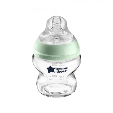 Tommee Tippee Стъклено шише за хранене EASI-VENT 0м+. 150 мл 42243775