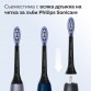 Philips Sonicare Стандартна глава Premium Gum Care G3 BrushSync, черна (2бр./oп.) HX9052/33