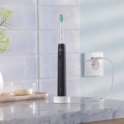 Philips Sonicare Звукочестотна четка за зъби series 3100, черна HX3671/14