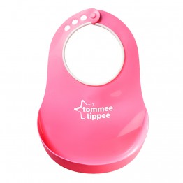 Tommee Tippee Мек лигавник Comfi Neck Bib 6м+, розов 46350041