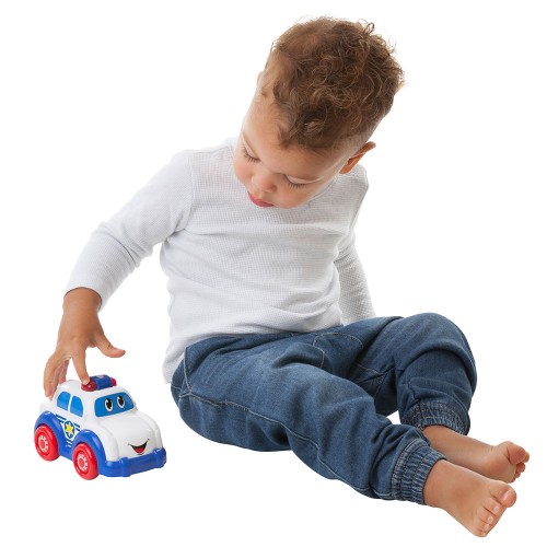 PLAYGRO Активна играчка със светлина и звуци Полицейска кола 12-36м