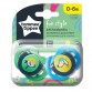 Tommee Tippee Ортодонтични залъгалки FUN STYLE, 0-6м, 2 бр./оп., Куче/Пиле 43335785