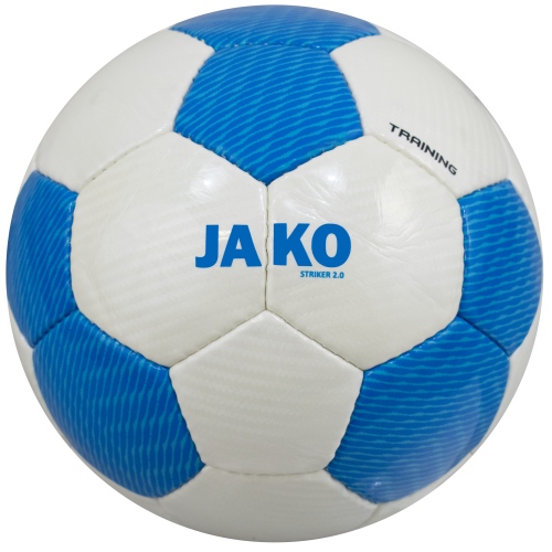 Футболна топка JAKO Striker 2.0 FIFA Basic, Размер 5, Бял със син