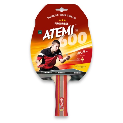 Хилка за тенис на маса ATEMI 600 ITTF