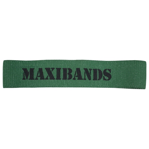 Ластична лента от плат Maxibands, Зелена, 12 кг