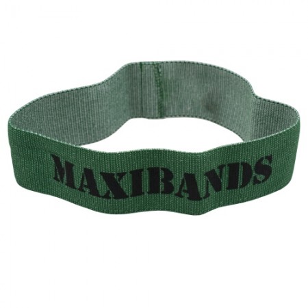 Ластична лента от плат Maxibands, Зелена, 12 кг