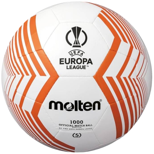 Топка футболна Molten F5U1000 UEFA Europa League Replica, Размер 5