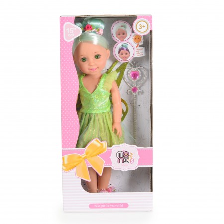 Кукла 38 cm Fairy Doll Sun зелена LS1502-4