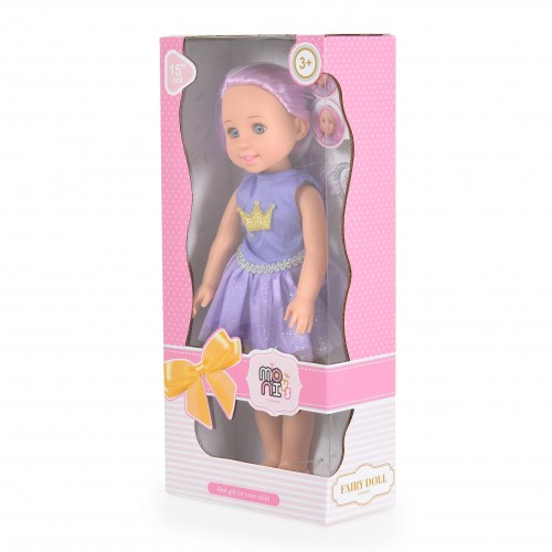 Кукла 38 cm Fairy Doll Sun лилава LS1502-5