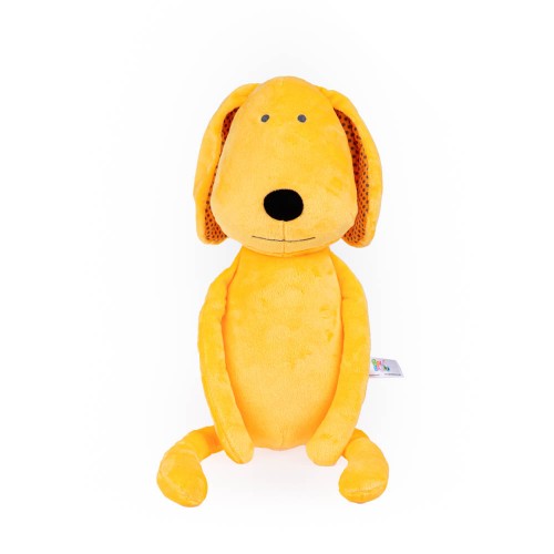 Мека играчка За Гушкане Dog 58cm оранжев 81987