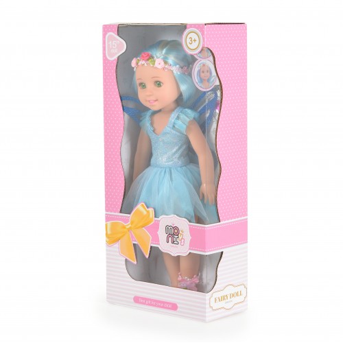 Кукла 38 cm Fairy Doll Sun синя LS1502-3