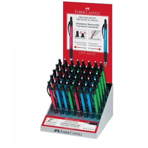 Faber-Castell Автоматичен молив Grip Matic, 40 броя в дисплей