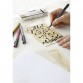 Faber-Castell Маркер Pitt Artist, за калиграфия, 4 цвята класик