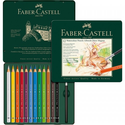 Faber-Castell Цветни моливи Albrecht Dürer Magnus, 12 цвята