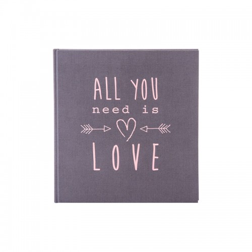 Goldbuch Албум All you need is love, 30 х 31 cm, сив