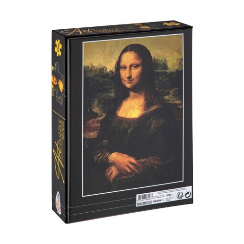 Grafix Пъзел Мона Лиза, художествен, 50 х 70 cm, 1000 части