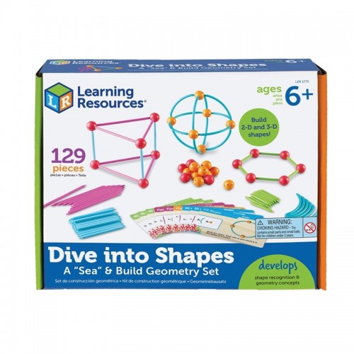 Learning Resources Комплект за правене на геометрични фигури