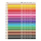 Milan Цветни акварелни моливи Triangular, 24 цвята, с включена четка