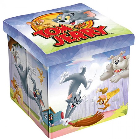 Disney Табуретка Tom & Jerry, 3в1, MDF и текстил, до 150 kg