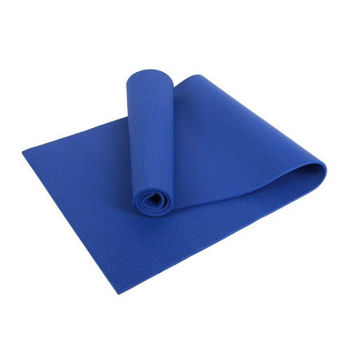 Постелка за йога, 172x61x0.6 см, Синя